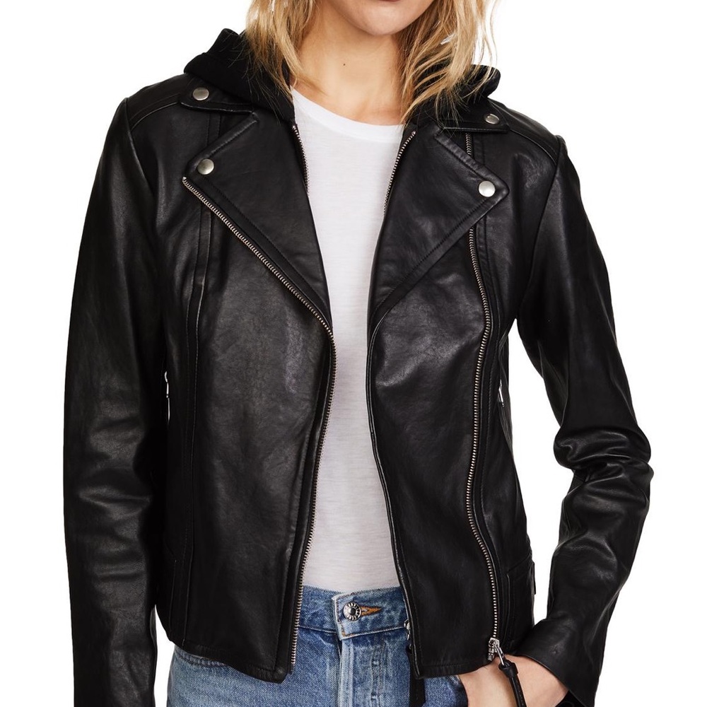 Mackage Yoana Leather Jacket in size XS